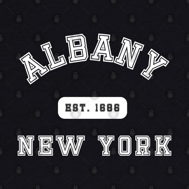 Albany NY by Proud Town Tees